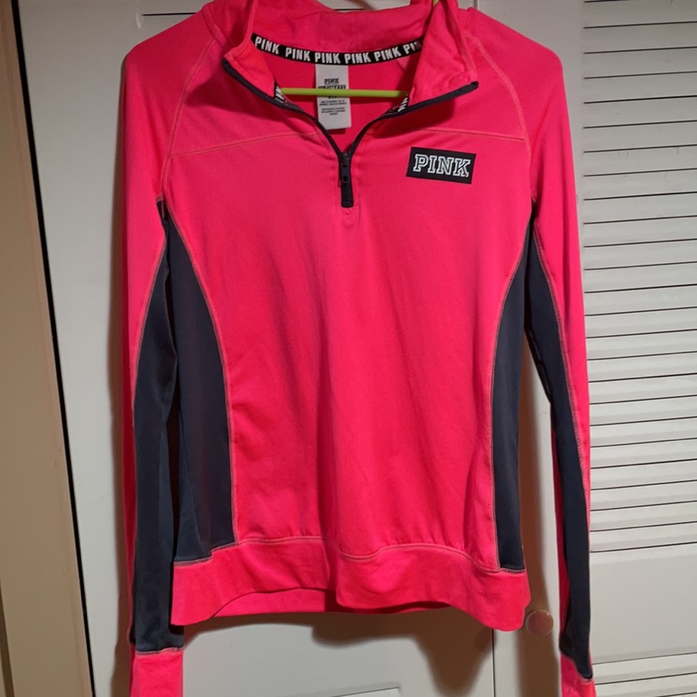 Pink Victoria’s Secret Ultimate Half Zip